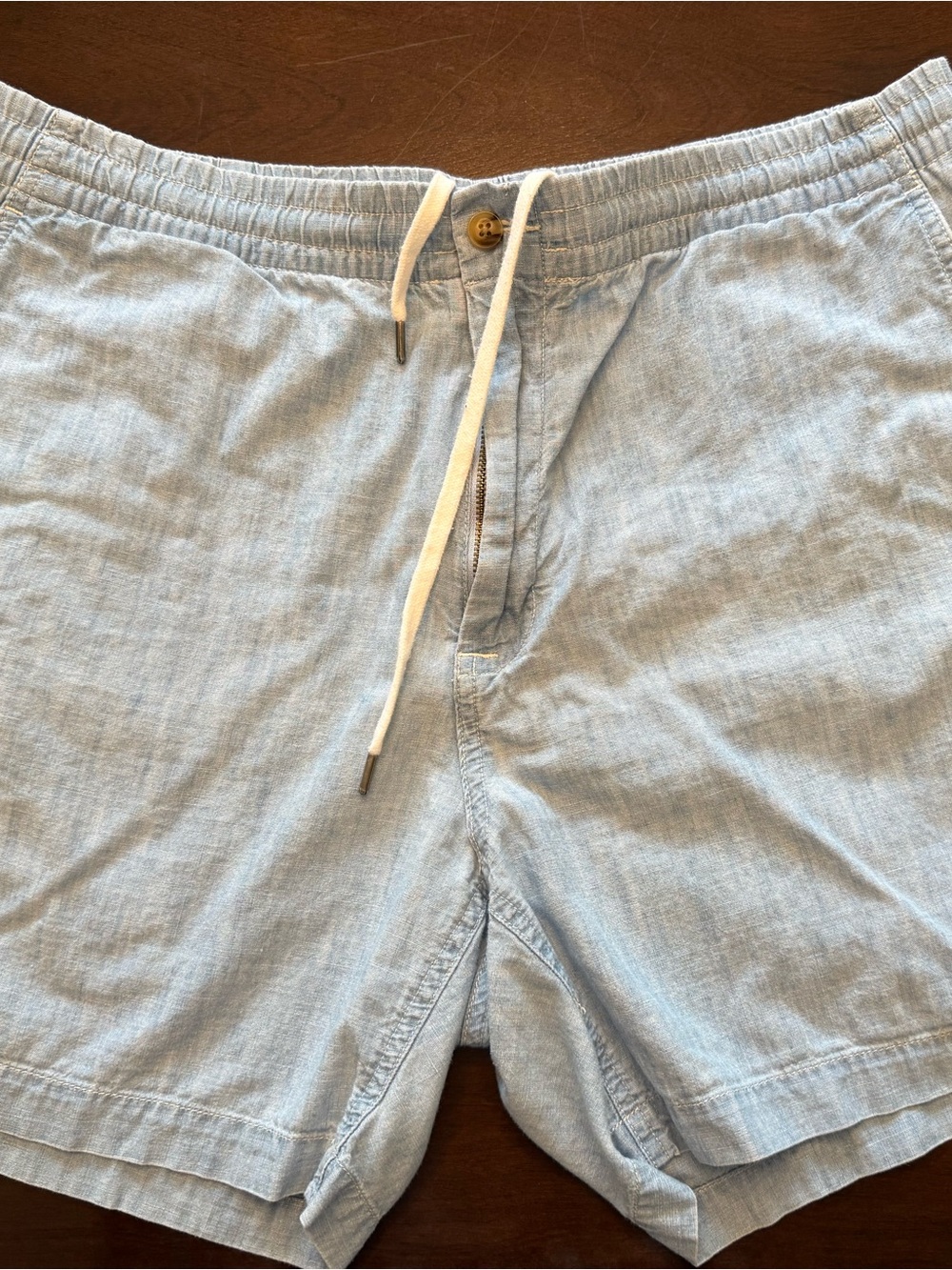 Ralph Lauren Light Blue Classic Fit Polo Shorts